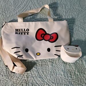 Hello Kitty Kids Bag Set - Cream and Red